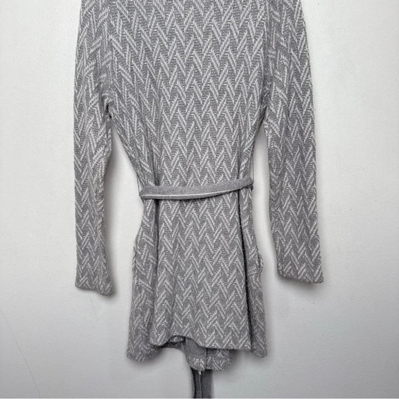 Anthropologie Moth Womens Large Cottage Core Chevron Belted Cardigan - Picture 11 of 12